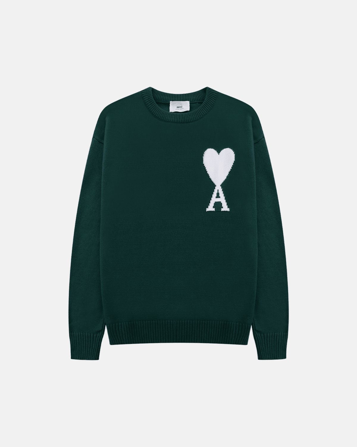 Ami Paris Sweater Green - FAVELA