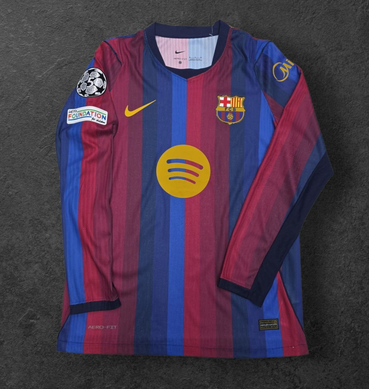 Barcelona Home Long Sleeve Jersey - Blaugrana