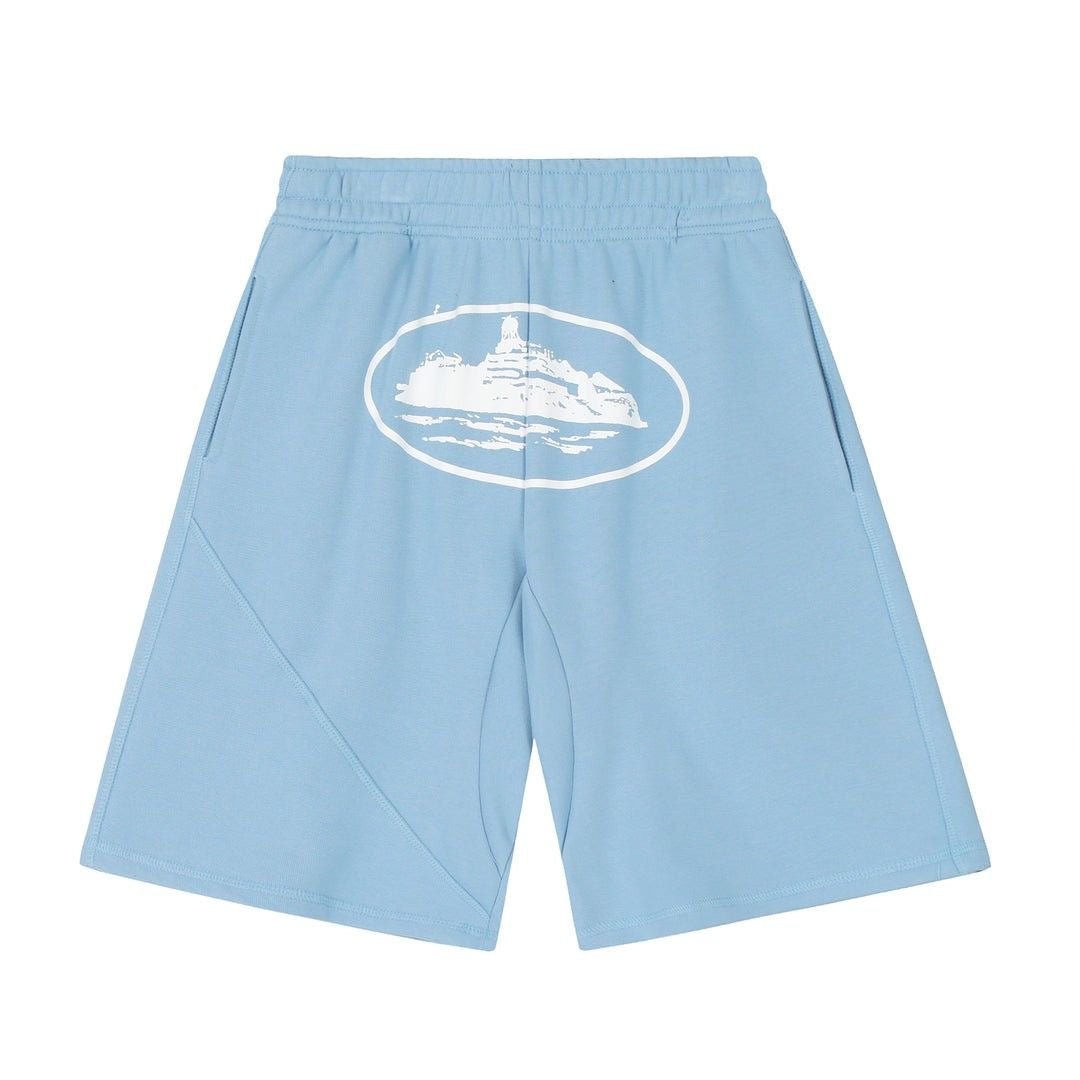 Corteiz Shorts - Baby Blue - FAVELA
