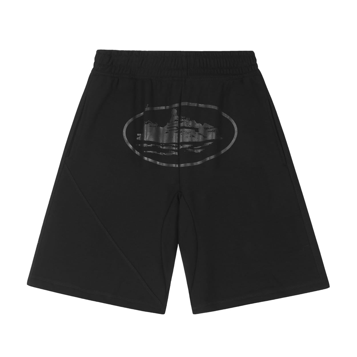 Corteiz Shorts - Double Black - FAVELA