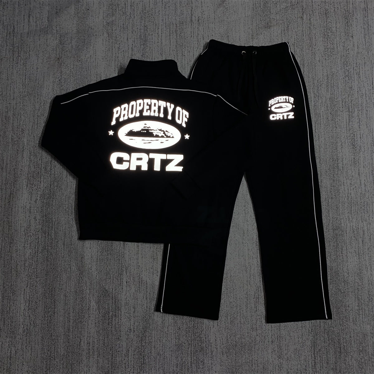Corteiz Velour Tracksuit - FAVELA