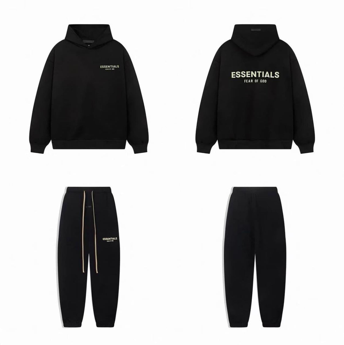 Essentials Fear of God Tracksuit - Black
