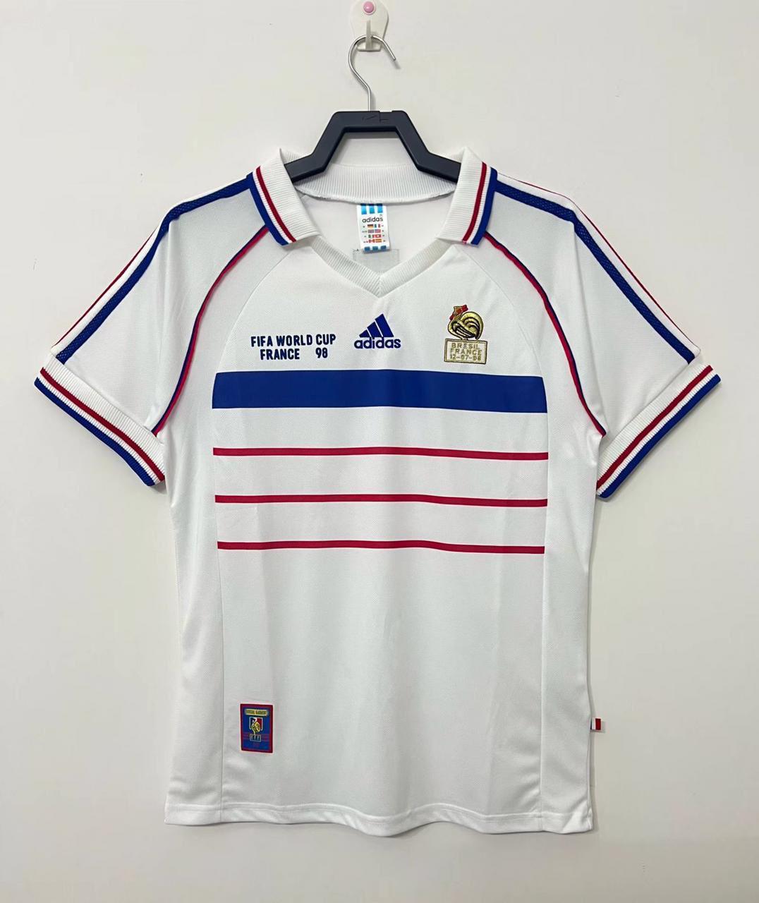 France Classic Football Shirt - WORLD CUP 1998 - FAVELA