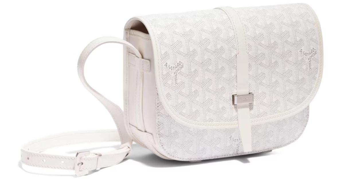 Goyard Crossbody Bag - White - FAVELA