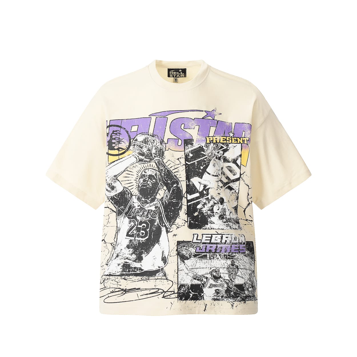 HELLSTAR Lebron Shirt - Beige - FAVELA