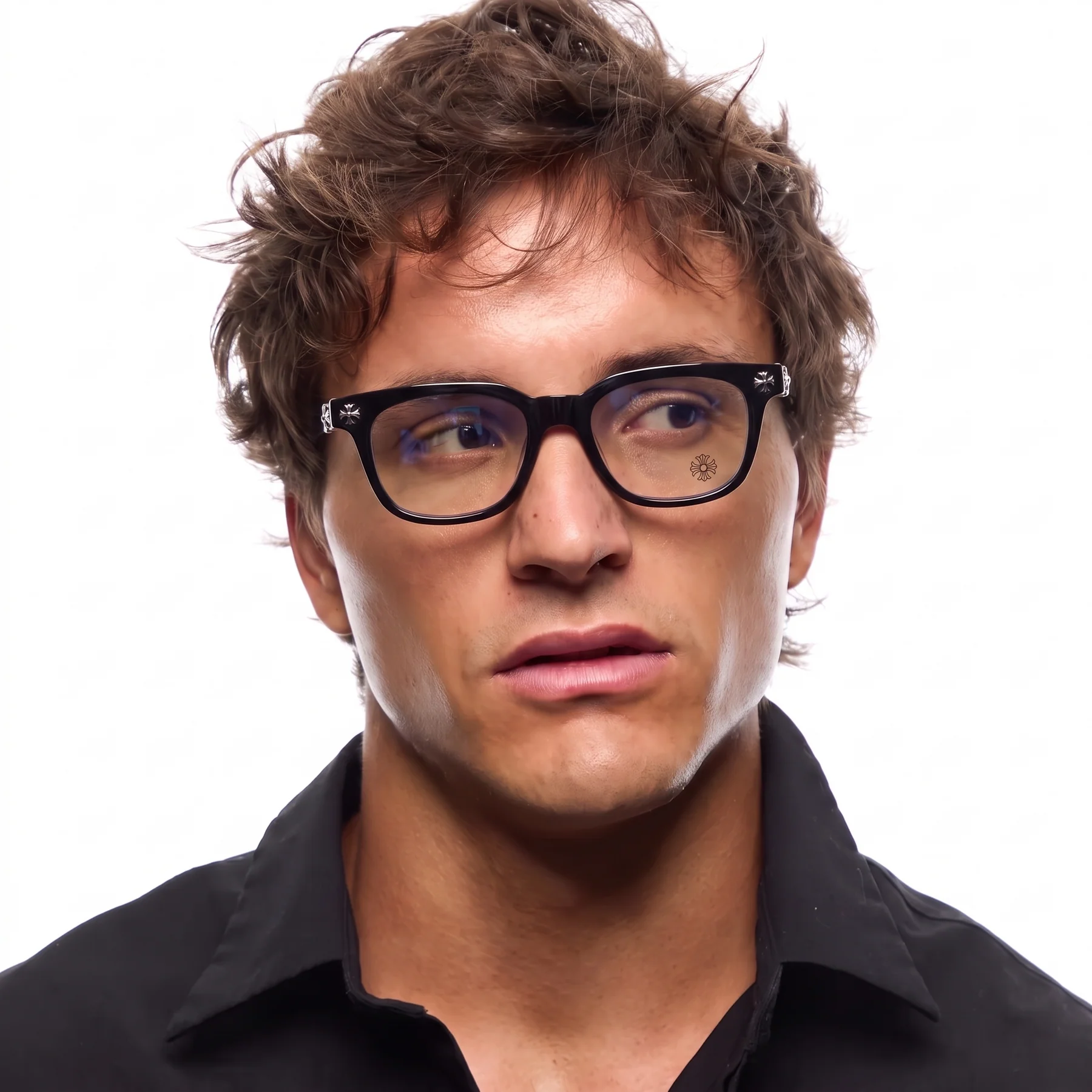 نظارات كروم هارتس سوداء