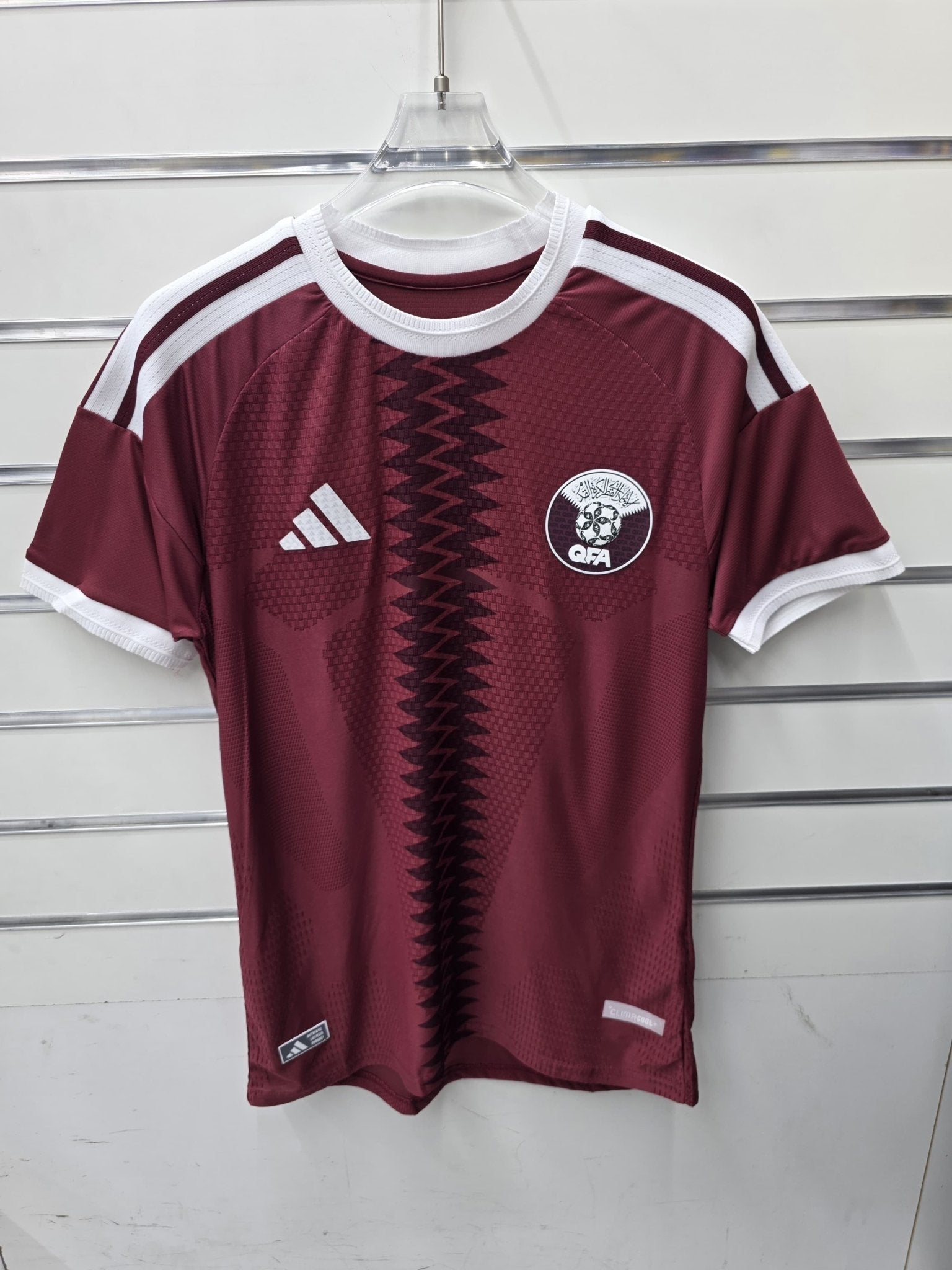 Qatar Football Shirt 2026 - HOME - FAVELA