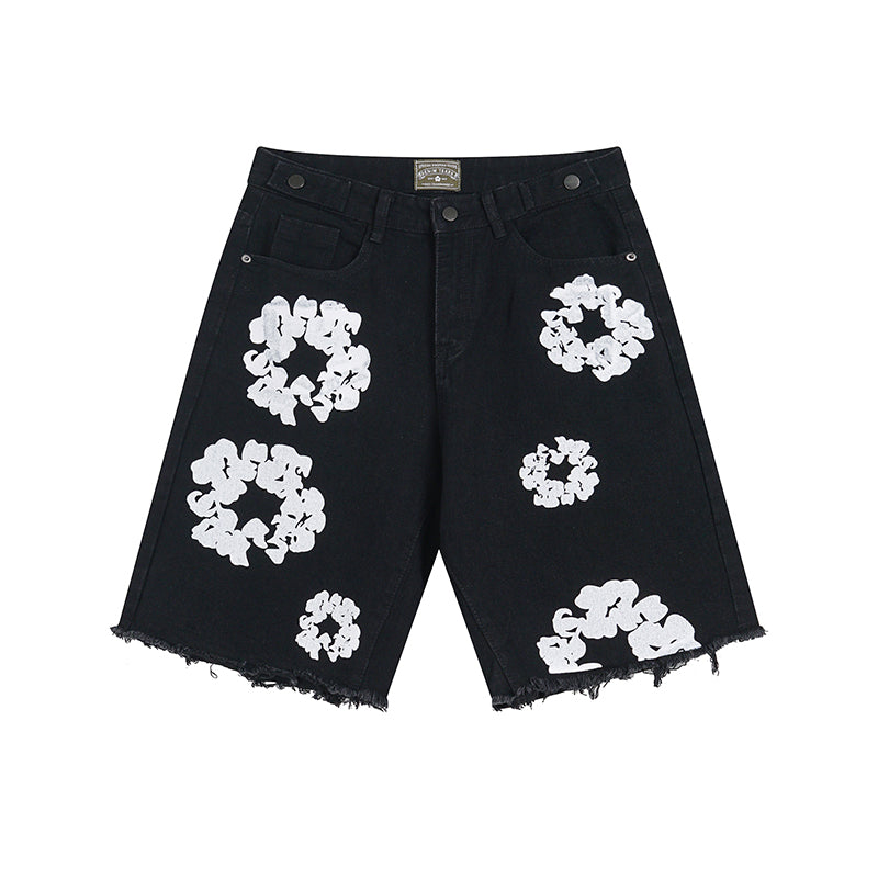 Denim Tears Jeans Shorts - Black
