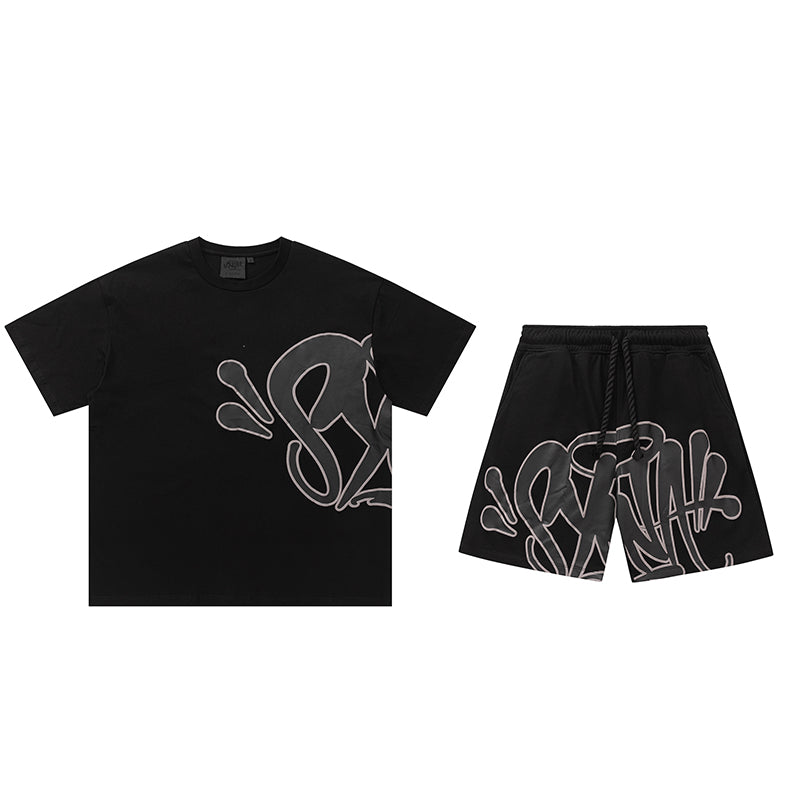 SYNA WORLD Short Set  "Black"