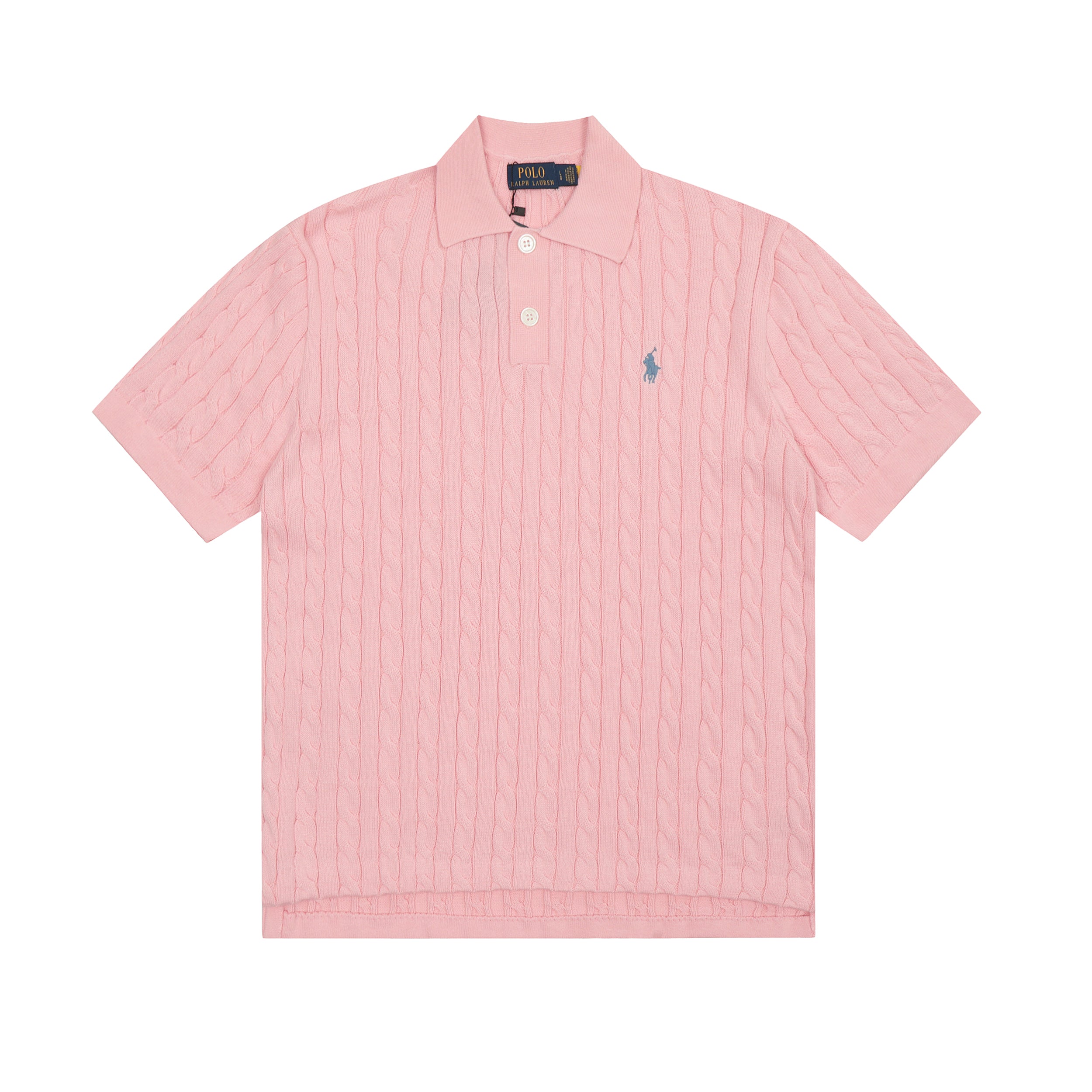 Polo Ralph Lauren Knitted T-Shirt - Pink