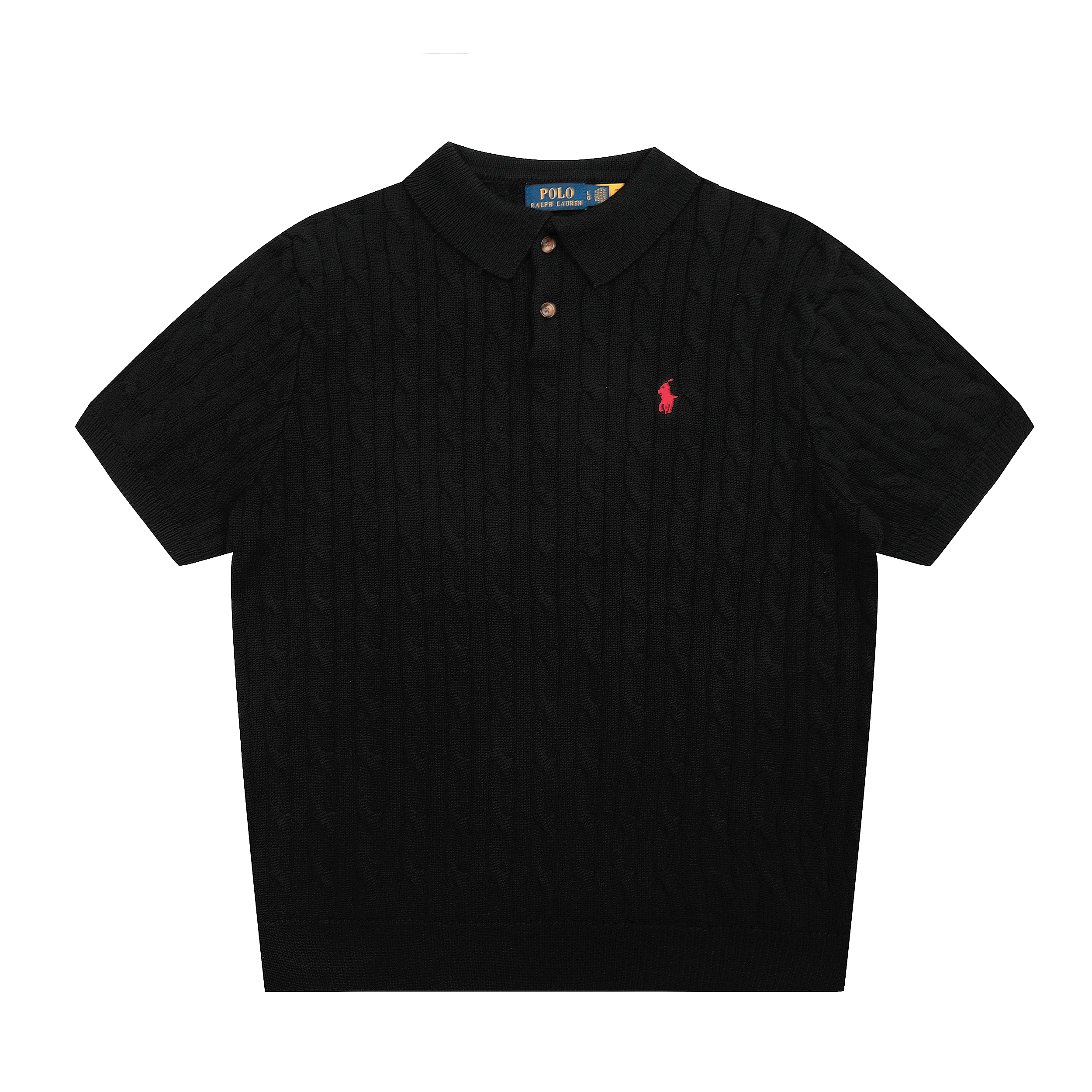 Ralph Lauren Polo Knitted Shirt - Black