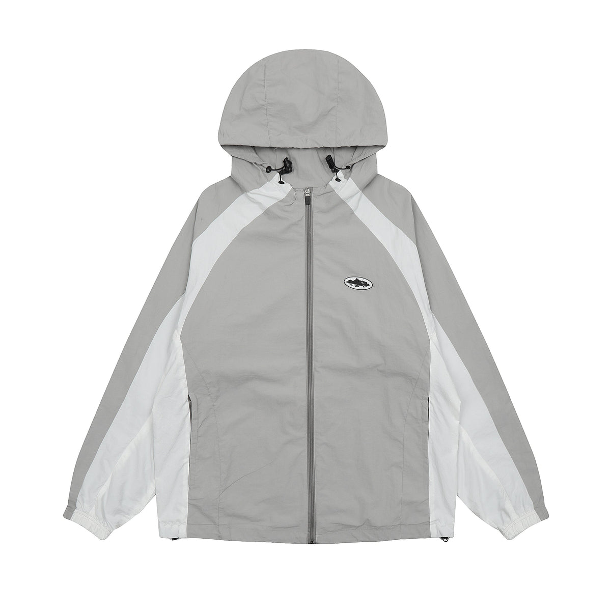 Corteiz Spring Jacket - "Grey/White"
