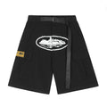 Corteiz Alcatraz Cargo Shorts "Black"